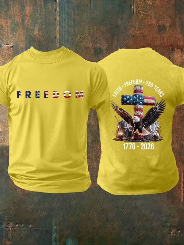 Men's  American 250th Print T-Shirt