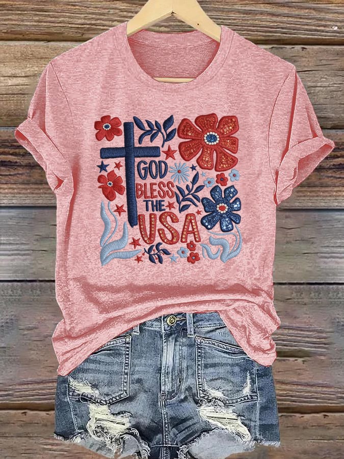 Women's Casual American 250 Commemorative T-shirt