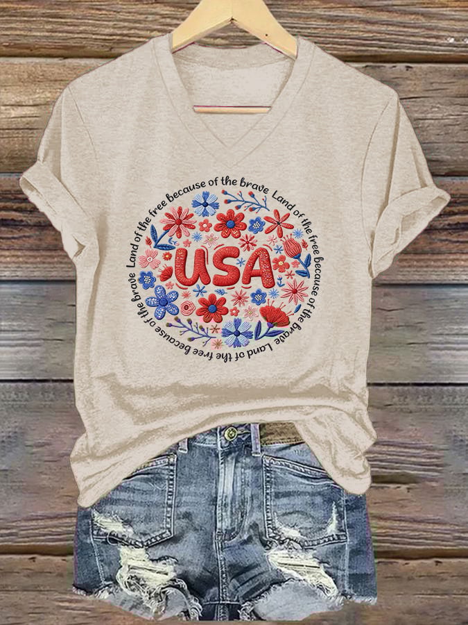 Women's Casual American 250 Commemorative T-shirt