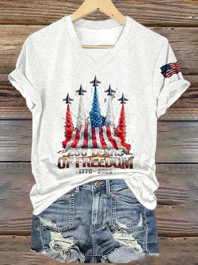 Women's Casual Printed Short-Sleeve T-Shirt