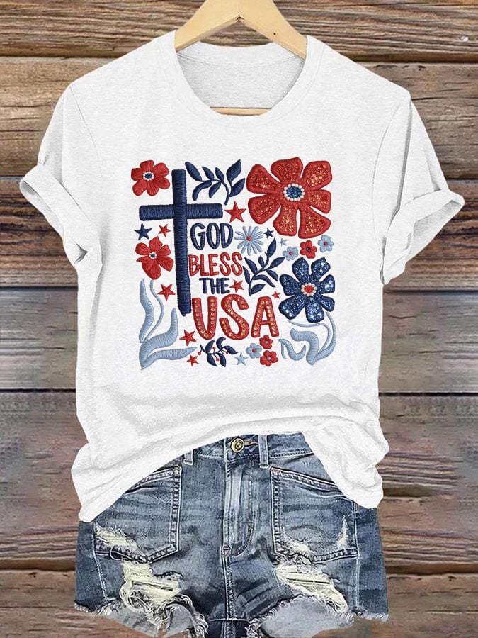 Women's Casual American 250 Commemorative T-shirt
