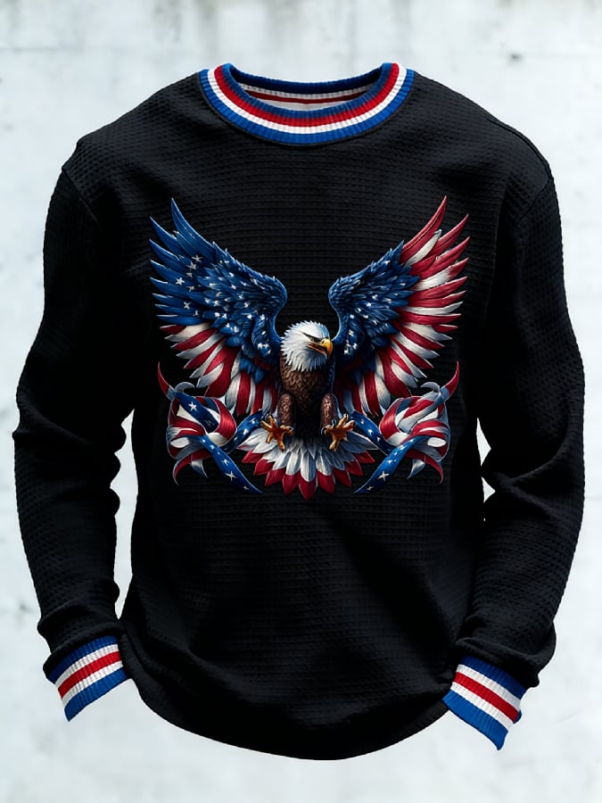 Men'S Casual T-Shirt With American 250th Anniversary Print