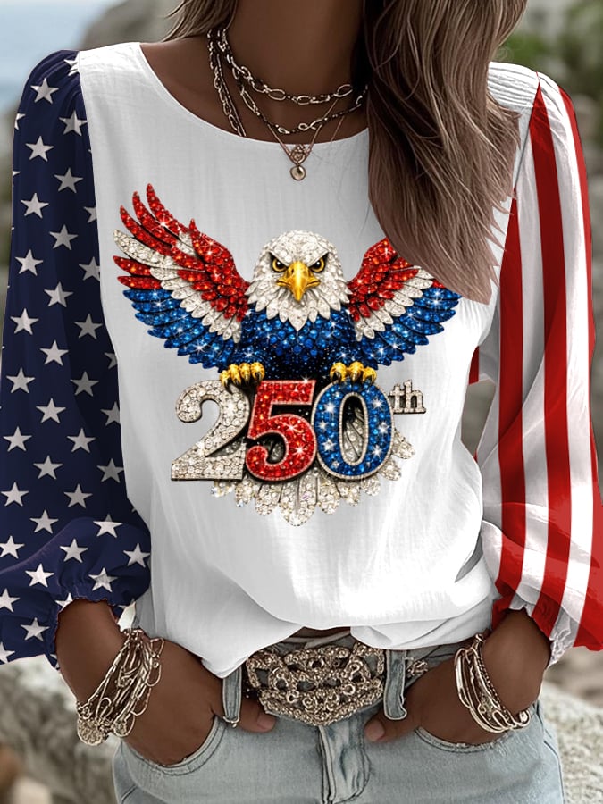 Women's America 250 Print Casual Shirt