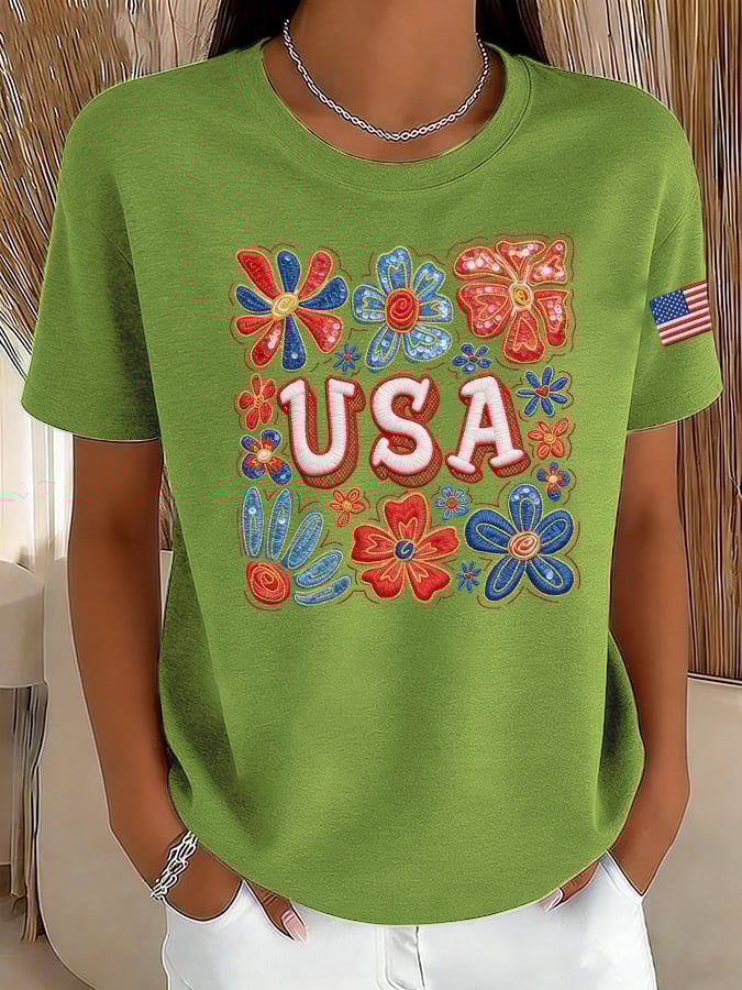 Women's Casual American 250 Commemorative T-shirt