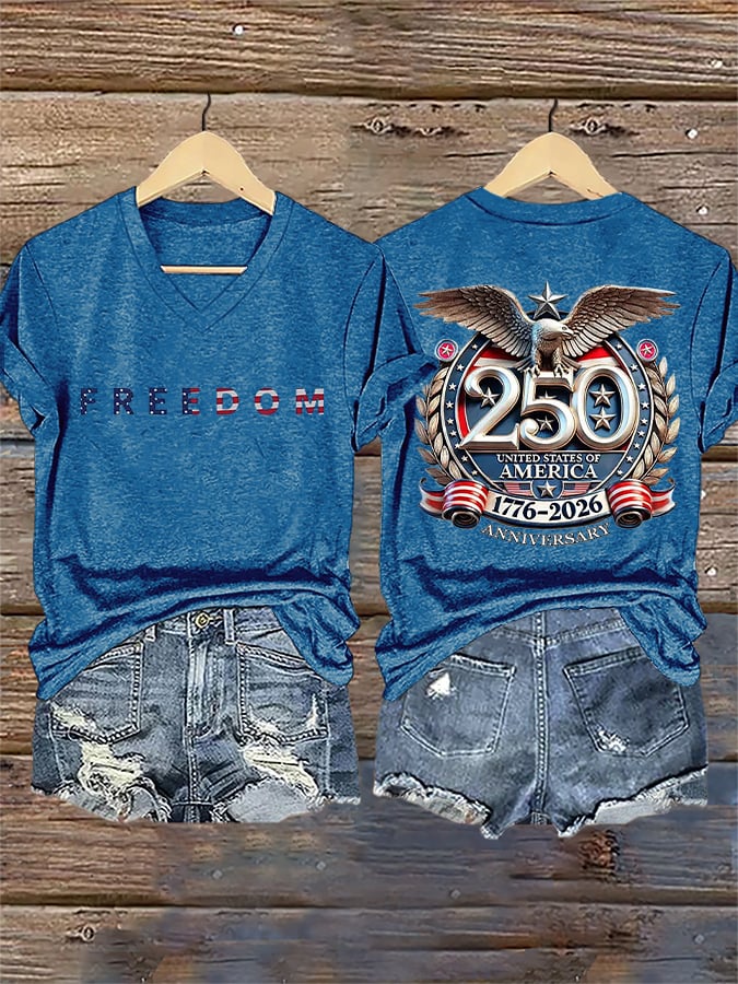 Women's Casual Printed Short-Sleeve T-Shirt