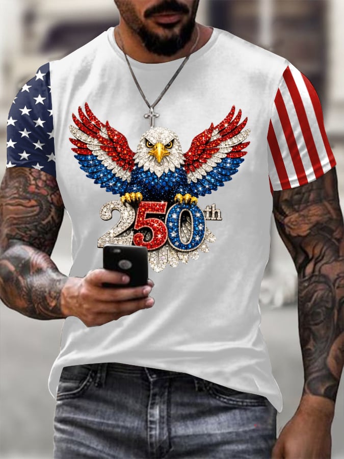 Men's America 250 Short Sleeves T-shirt