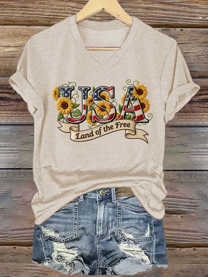 Women's Casual American 250 Commemorative T-shirt