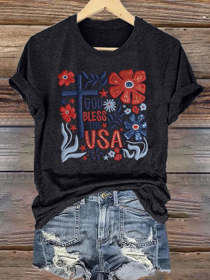 Women's Casual American 250 Commemorative T-shirt
