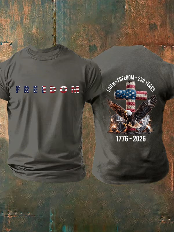 Men's  American 250th Print T-Shirt