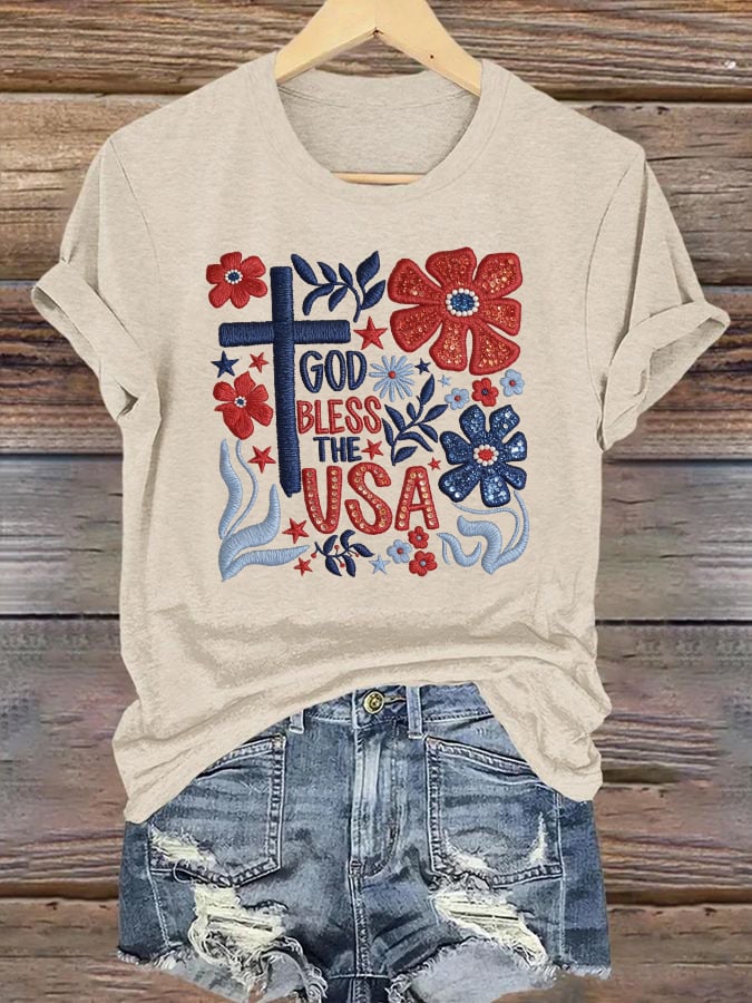 Women's Casual American 250 Commemorative T-shirt
