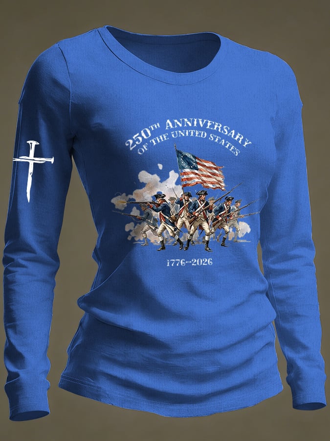 Women's Casual Print Long-Sleeve T-Shirt