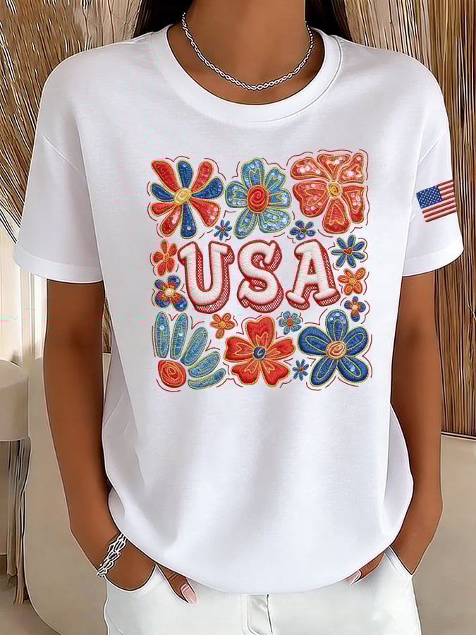 Women's Casual American 250 Commemorative T-shirt