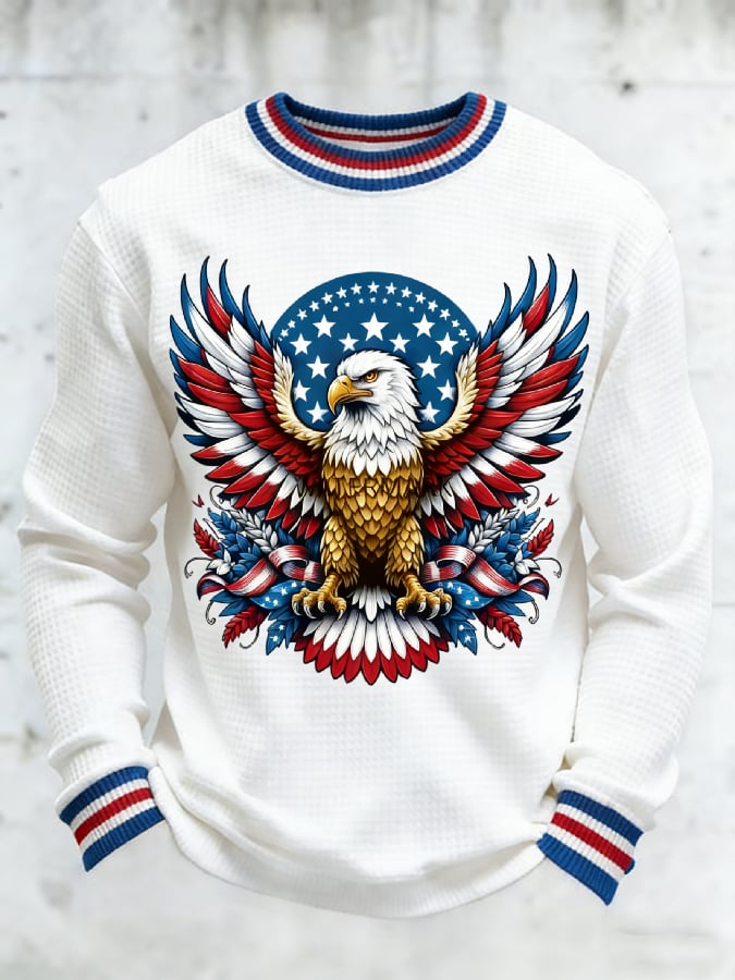 Men'S Casual T-Shirt With American 250th Anniversary Print