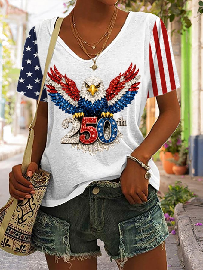 Women's America 250 Short-Sleeve T-Shirt