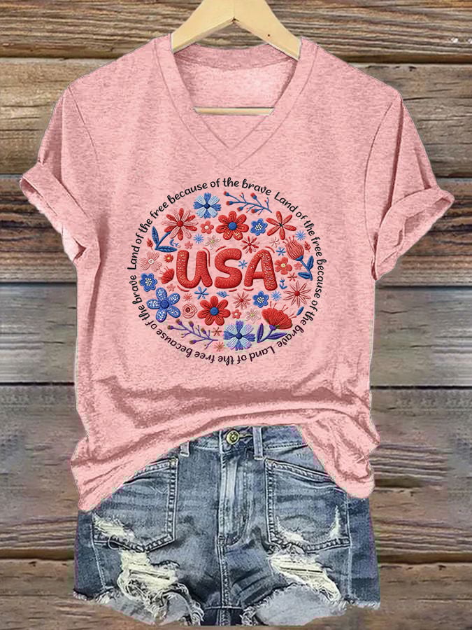 Women's Casual American 250 Commemorative T-shirt