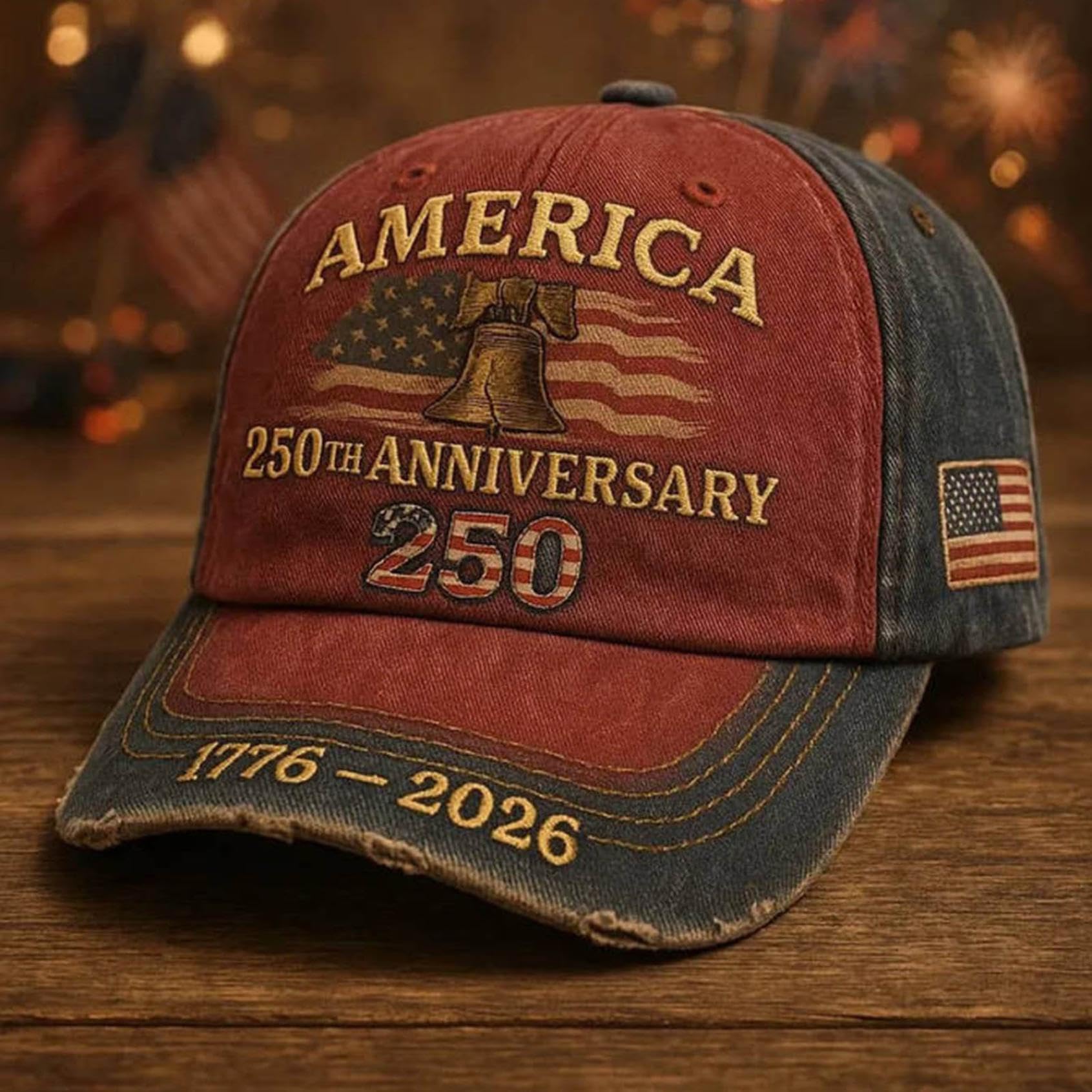 United States 250th Anniversary Commemorative Cap