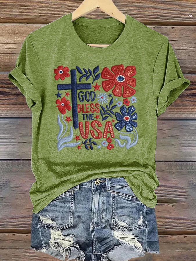 Women's Casual American 250 Commemorative T-shirt