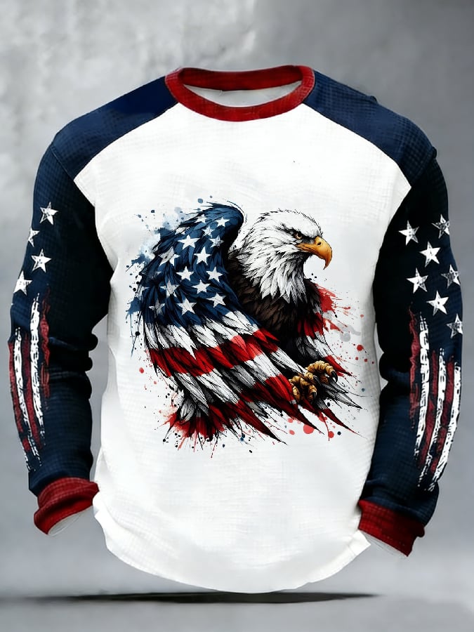 Men'S Casual T-Shirt With American 250th Anniversary Print