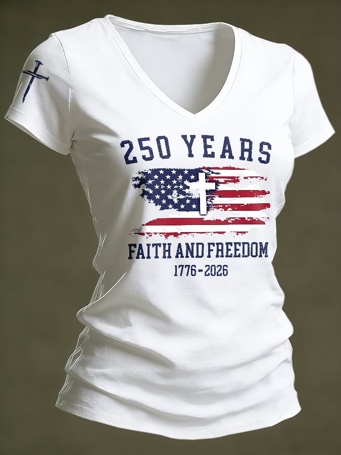 Women's Casual Printed Short-Sleeve T-Shirt