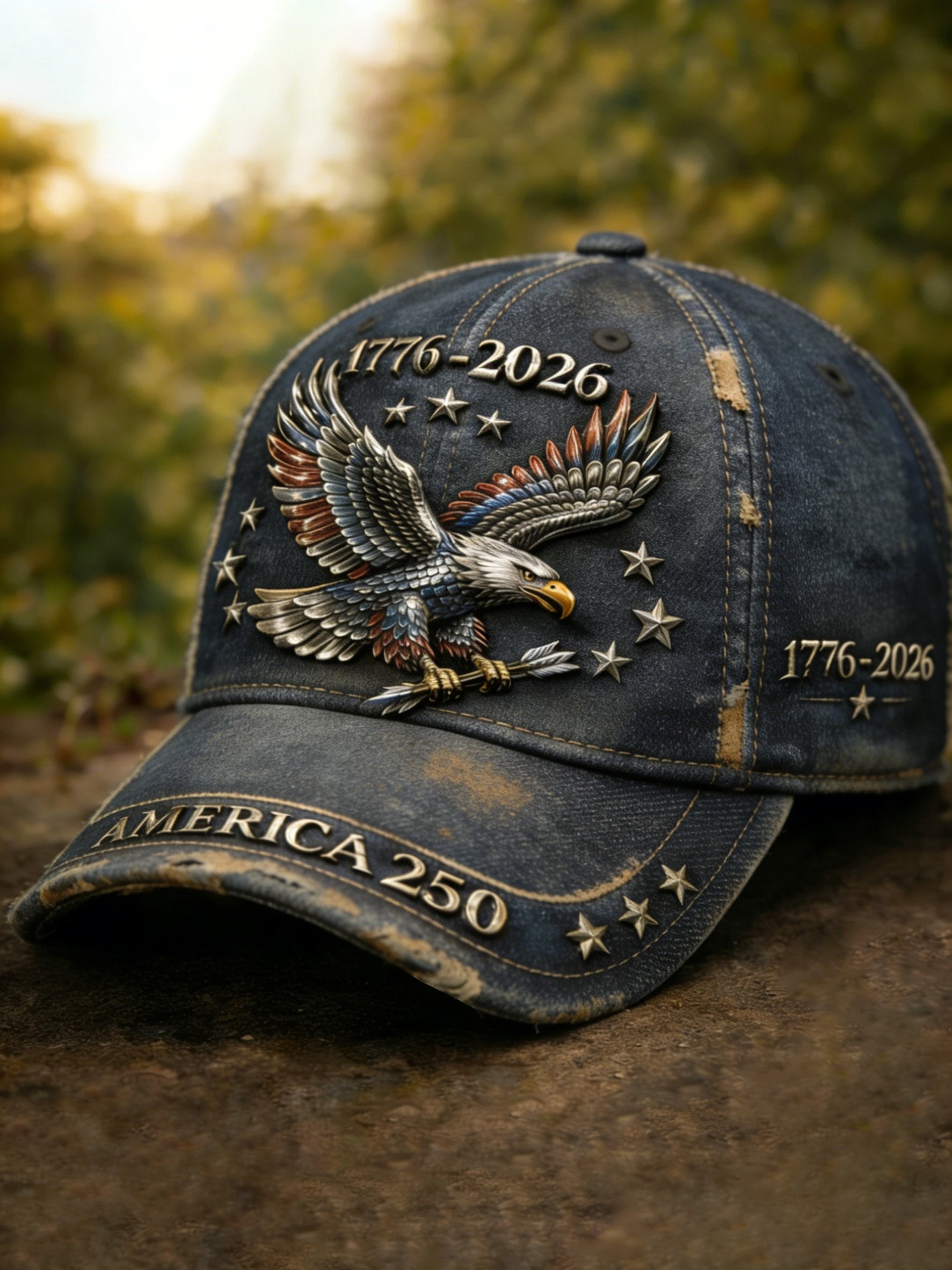Men'S American 250th Anniversary Printed Hat