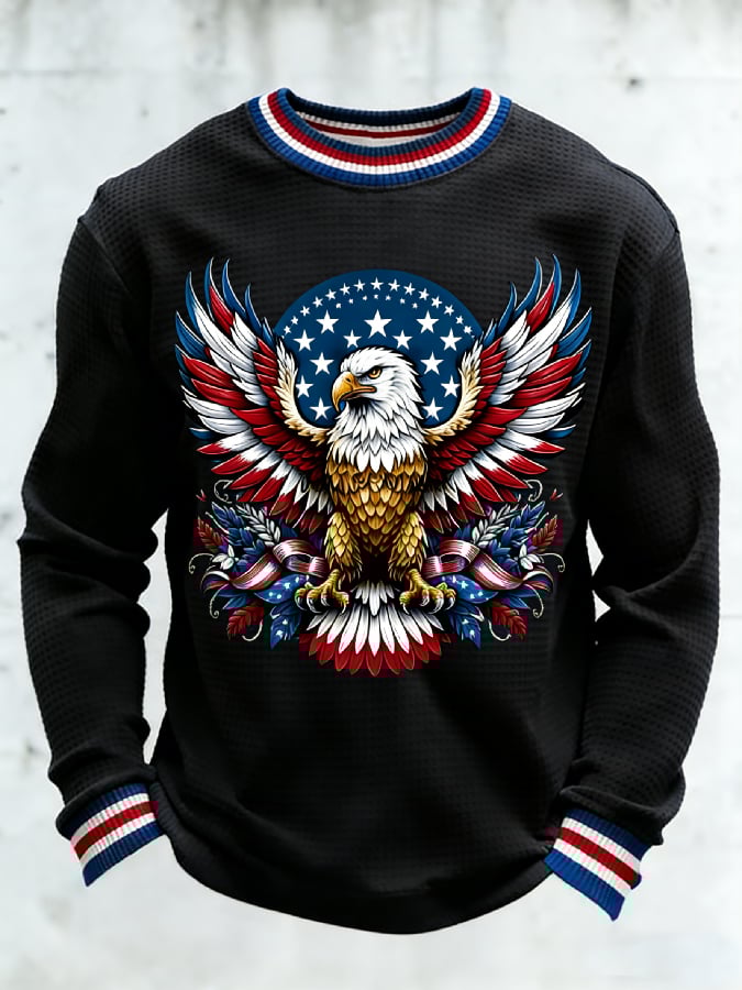 Men'S Casual T-Shirt With American 250th Anniversary Print