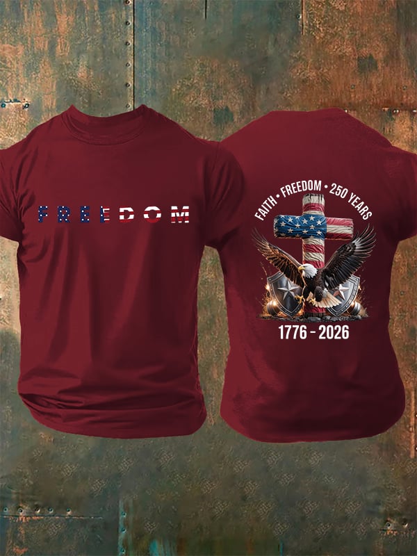 Men's  American 250th Print T-Shirt
