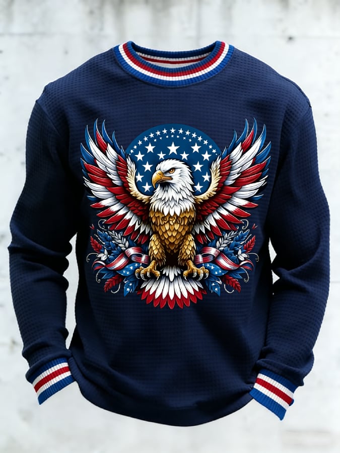 Men'S Casual T-Shirt With American 250th Anniversary Print